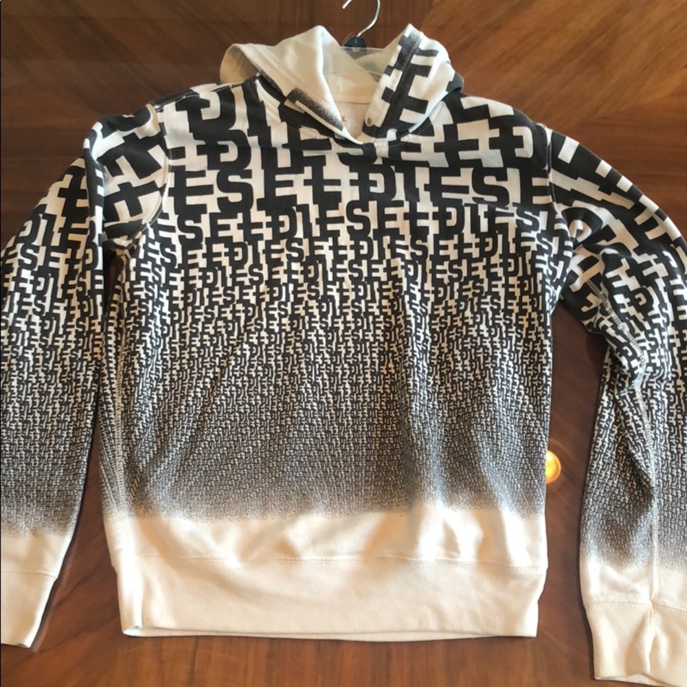 Men’s slim fit diesel hoodie